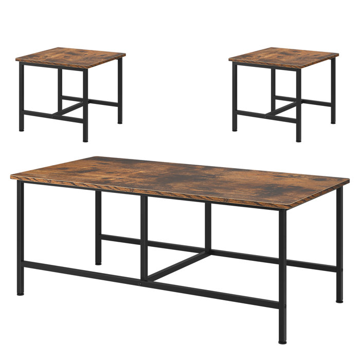 17 Stories 3 Piece Living Room Table Set & Reviews Wayfair